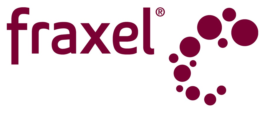 fraxel logo burgundy